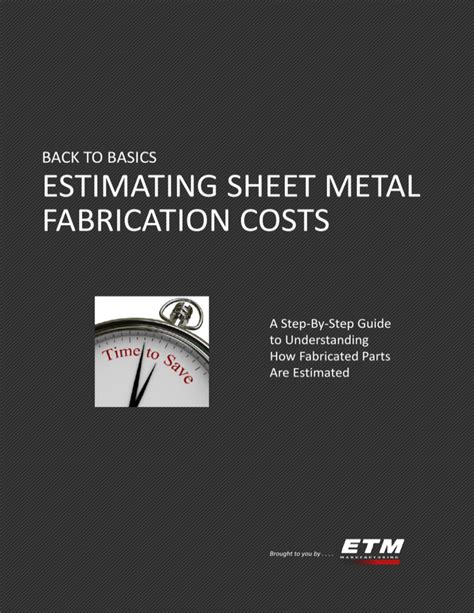 sheet metal fabrication rates|sheet metal fabrication estimate.